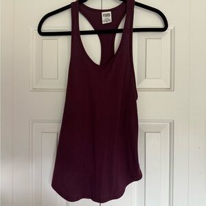 PINK Victoria's Secret Burgundy Tank Top